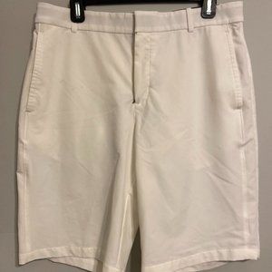 Nike Golf Shorts White Elastic Stretch size 32